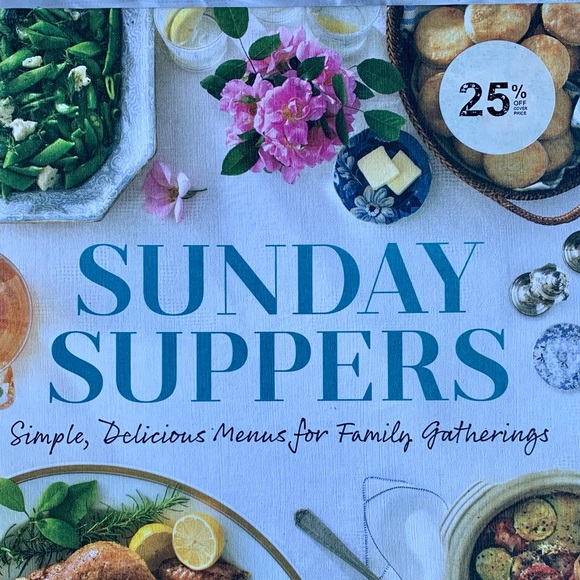 Sunday Suppers Cookbook Nice for Family Gatherings - Picture 3 of 4